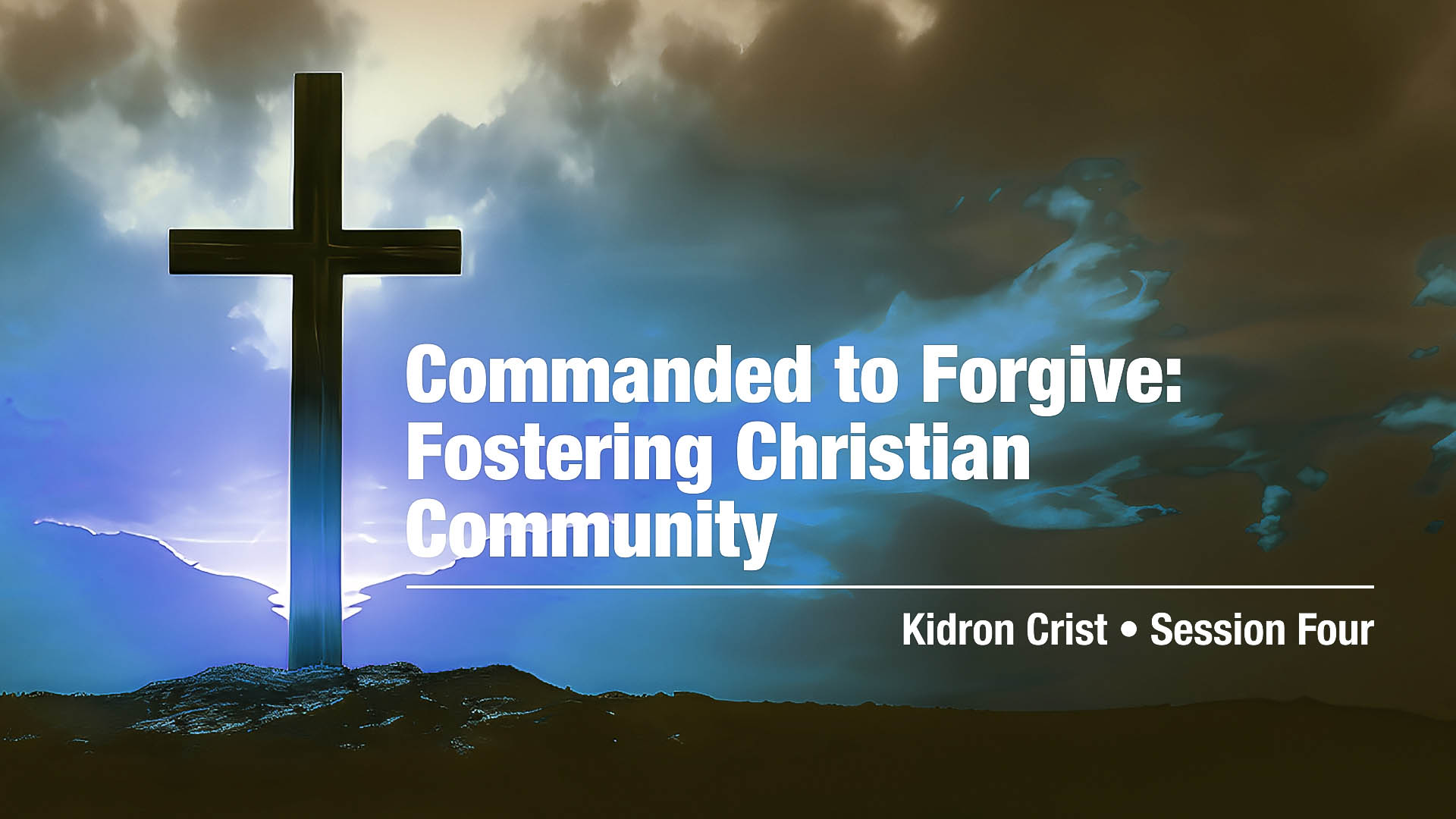 Dunkard Brethren Church| Leadership Conference | Commanded To Forgive: Fostering Christian Community